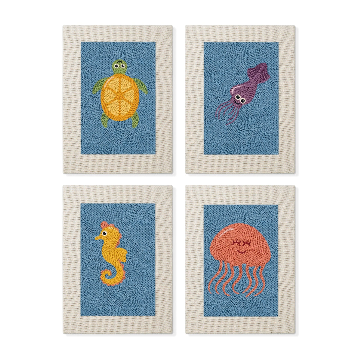 Set van 4 Mini's - Diepzee