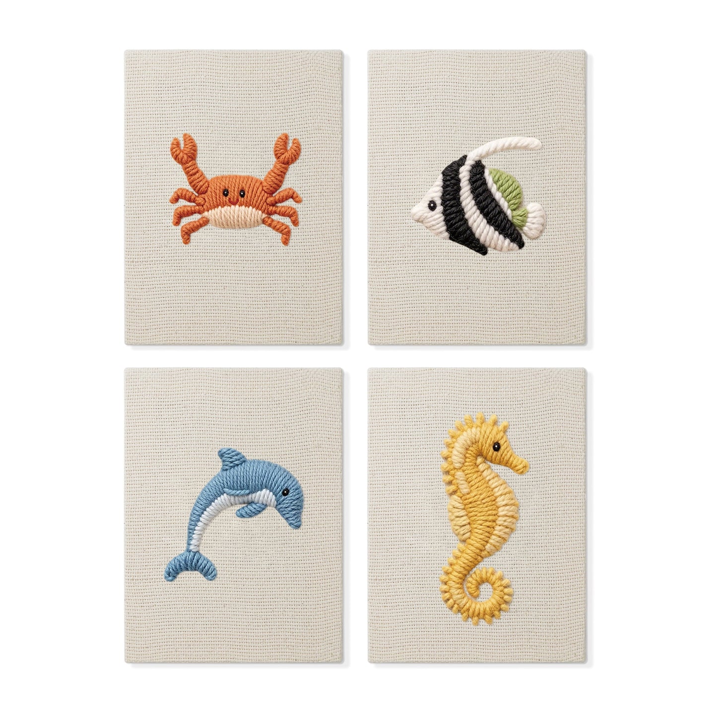 Set van 4 Mini's - Onderwaterwereld