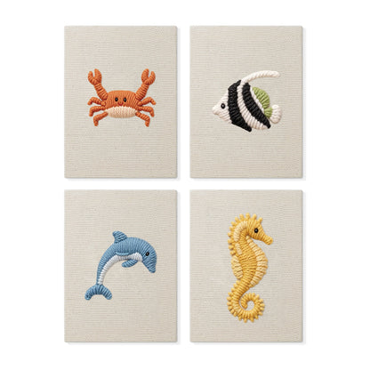 Set van 4 Mini's - Onderwaterwereld