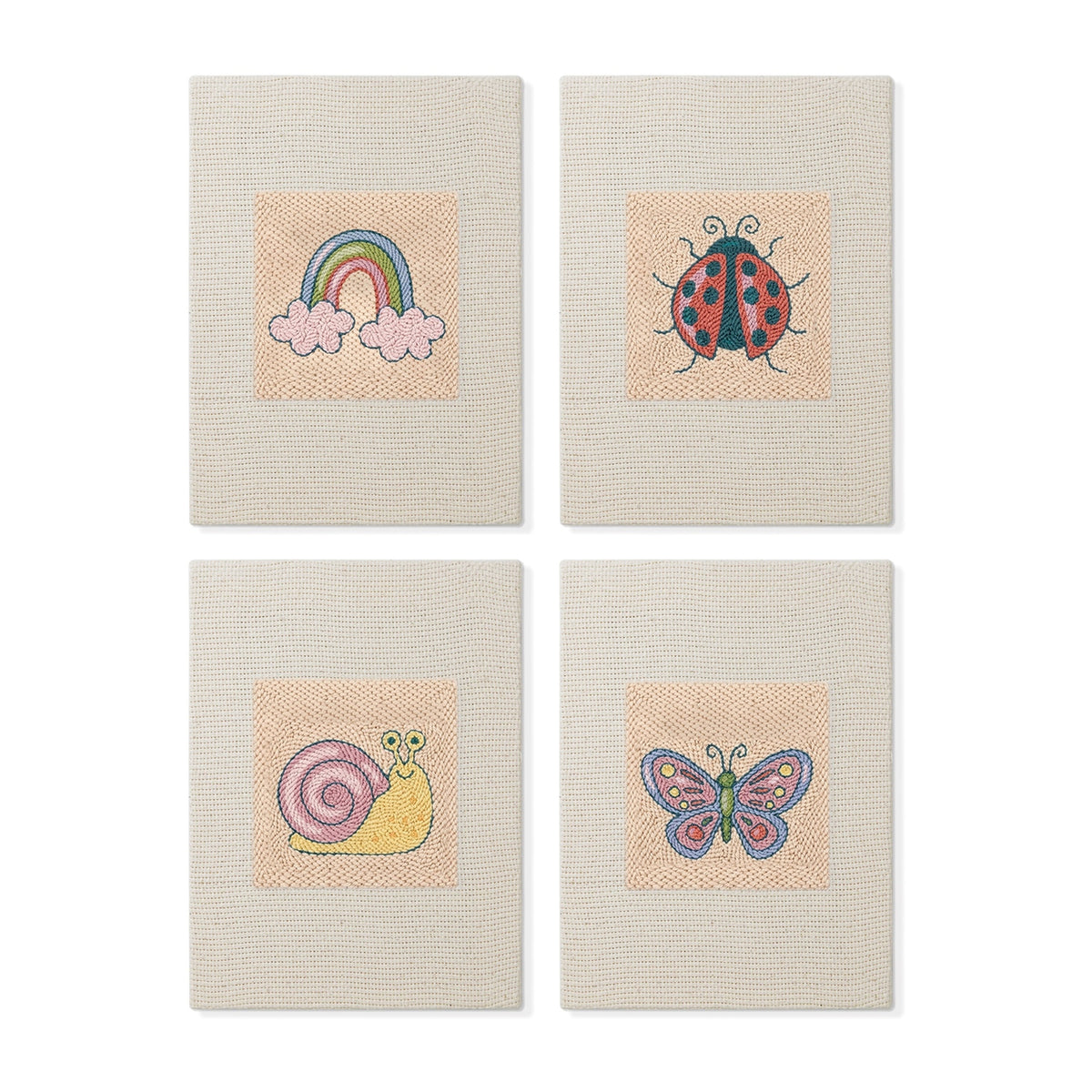 Set van 4 Mini's - Schattige Natuur