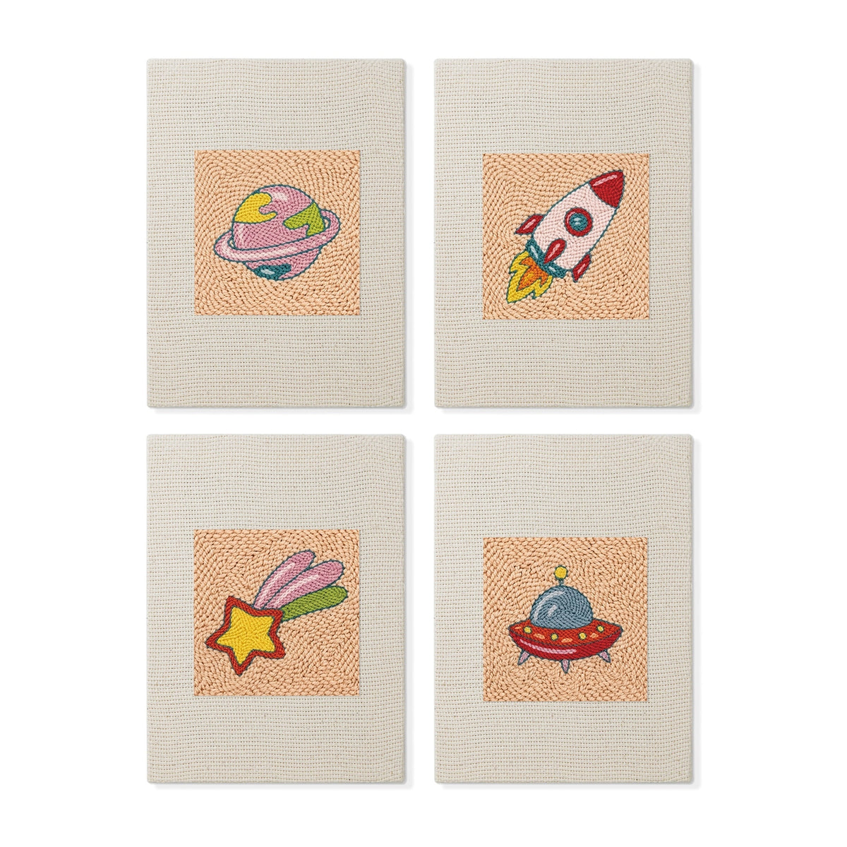 Set van 4 Mini's - Ruimtevaart