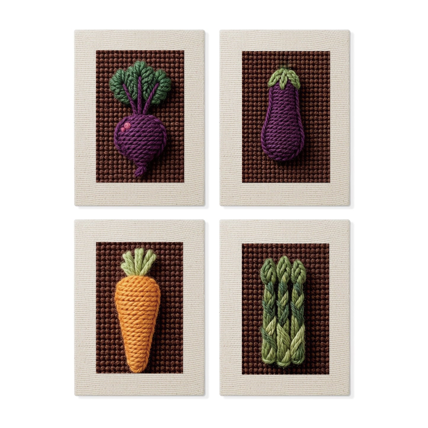 Set van 4 Mini's - Tuingroenten