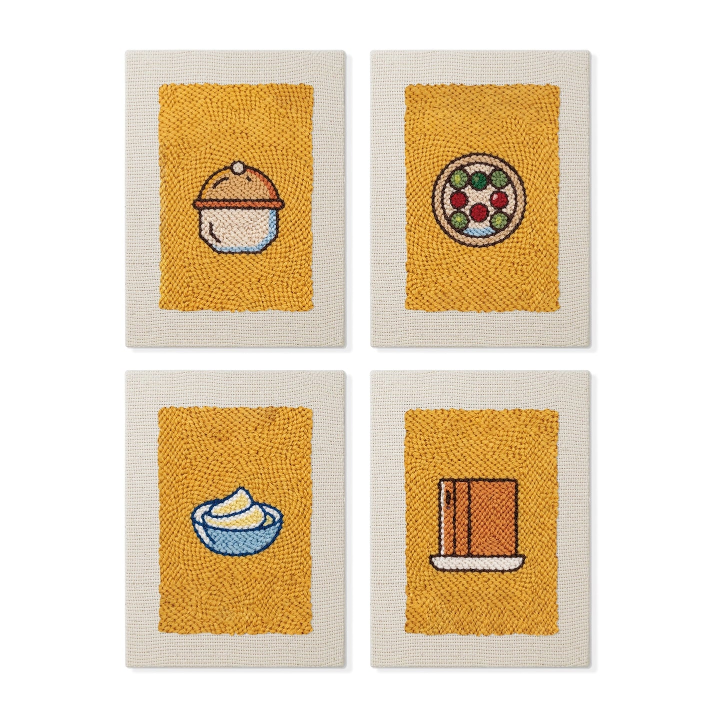 Set van 4 Mini's - Eettafel