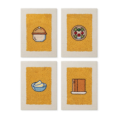 Set van 4 Mini's - Eettafel
