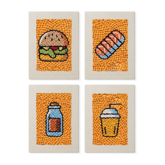 Set van 4 Mini's - Streetfood
