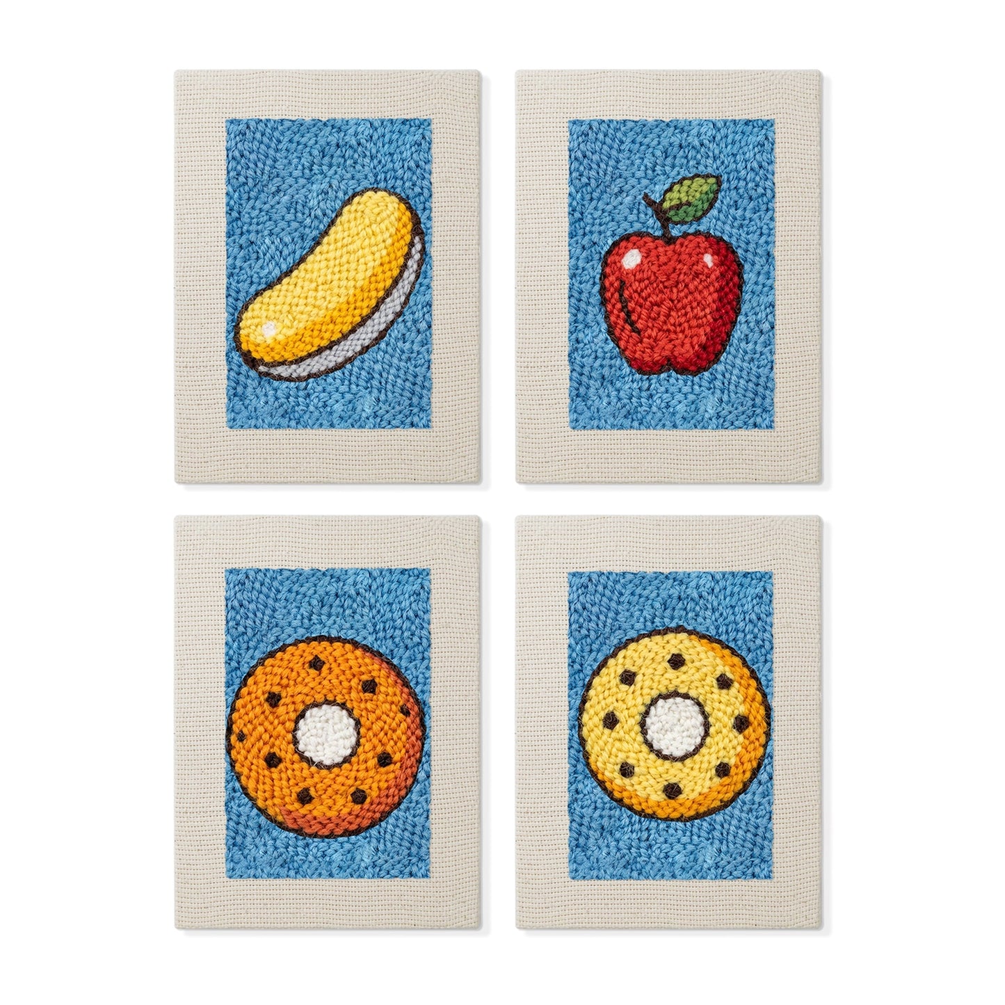 Set van 4 Mini's - Snoep & Fruit