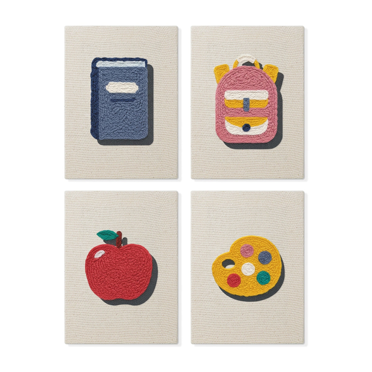 Set van 4 Mini's - Creatief op School
