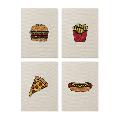 Set van 4 Mini's - Fastfood