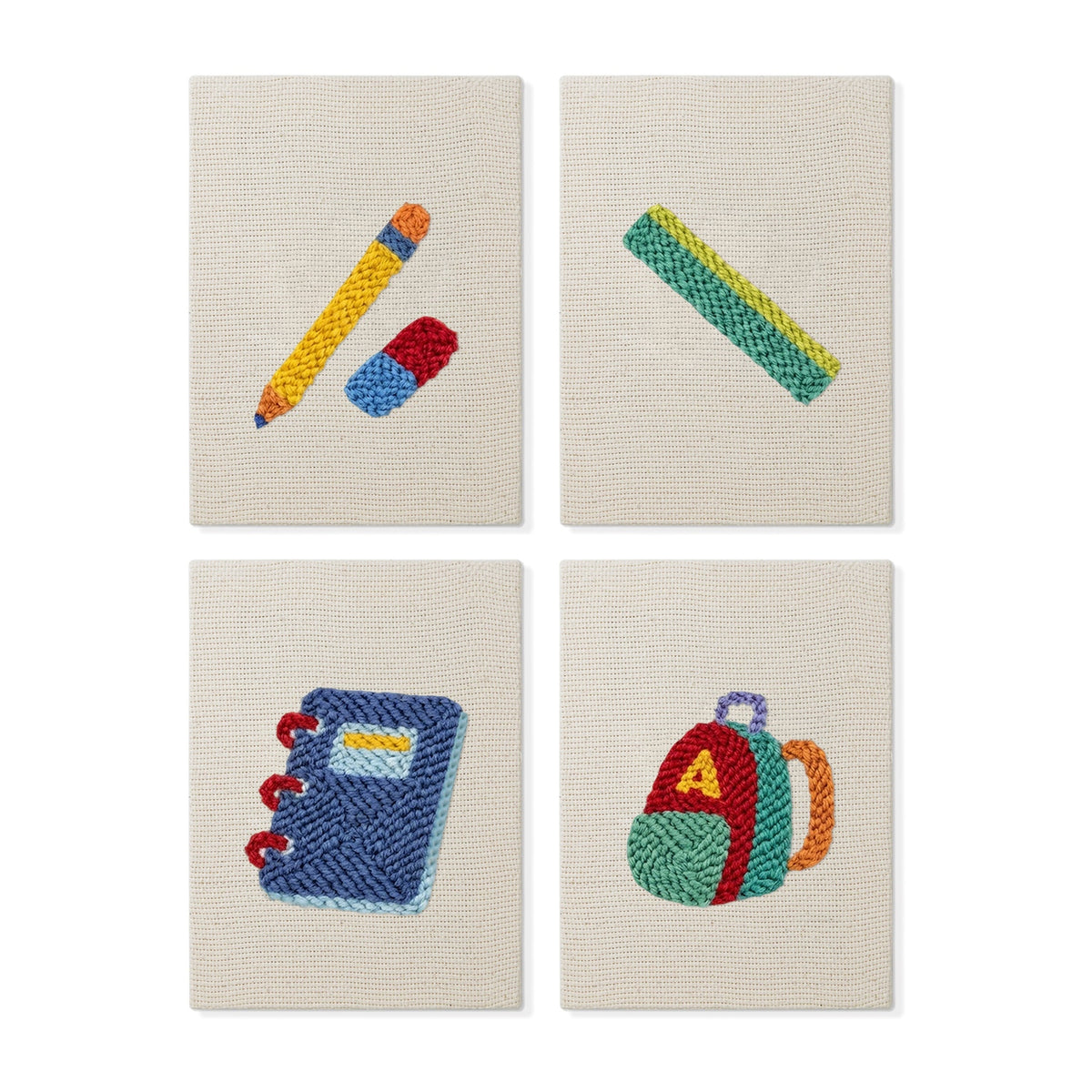 Set van 4 Mini's - School