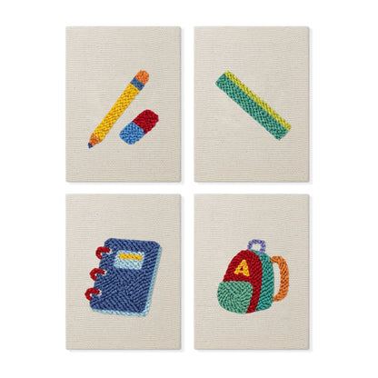 Set van 4 Mini's - School