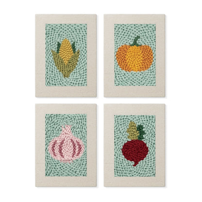 Set van 4 Mini's - Oogst Groenten