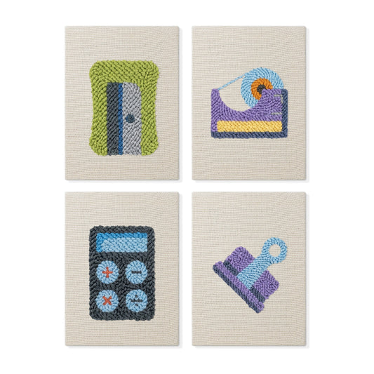 Set van 4 Mini's - Kantoor