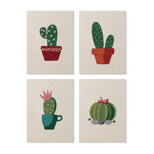 Set van 4 Mini's - Woestijnplanten