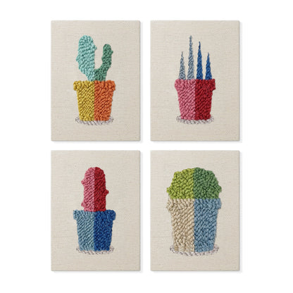 Set van 4 Mini's - Woestijncactus