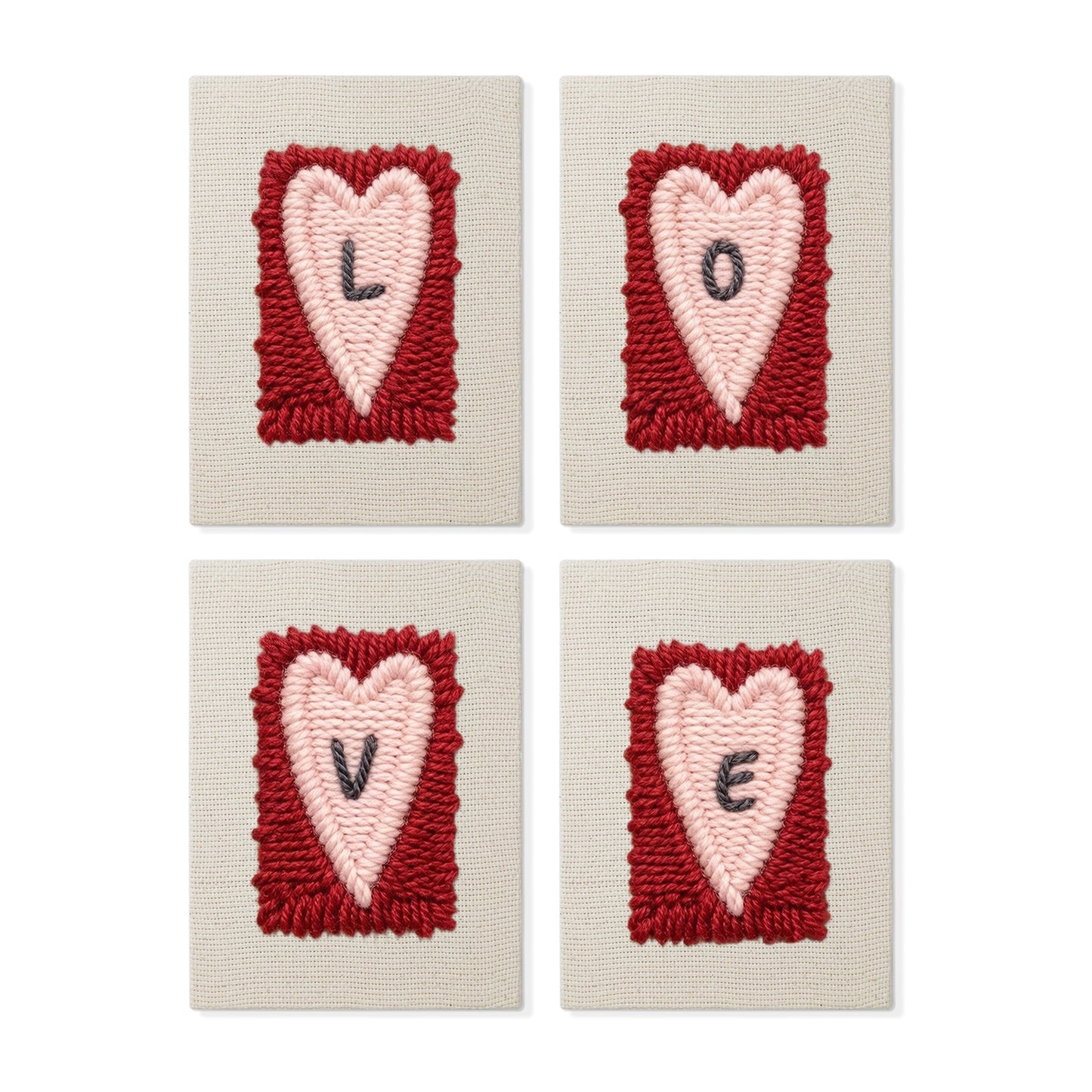 Set van 4 Mini's - Love Letters