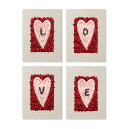 Set van 4 Mini's - Love Letters